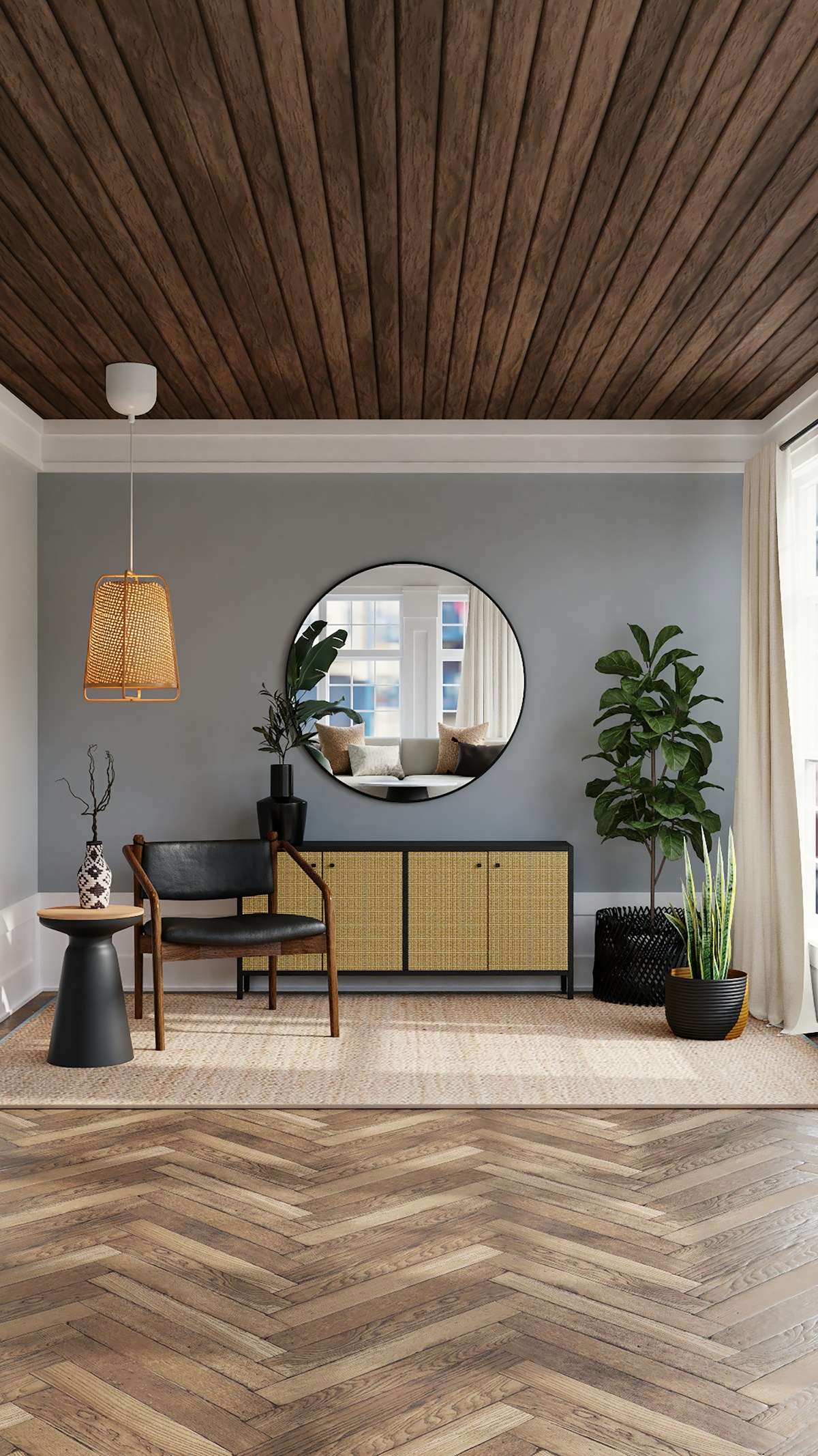 Architectural staging detail